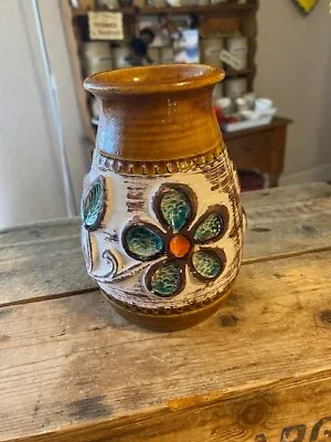 Buy Vintage Bay Keramik Colourful West German Pottery Vase – Retro! – • 19.99£