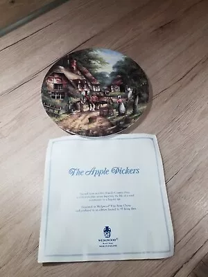 Buy Wedgewood 'The Apple Pickers' Country Days Limited Edition Collectors Plate With • 14£