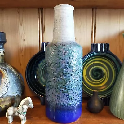 Buy Very Rare Dumler & Breiden Bottle Vase. West German Pottery. 25cm High • 60£