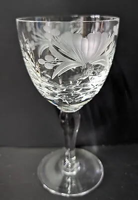 Buy Royal Brierley Crystal Glass Hand Cut Honeysuckle Pattern  16.5cm 6 Available • 29.99£