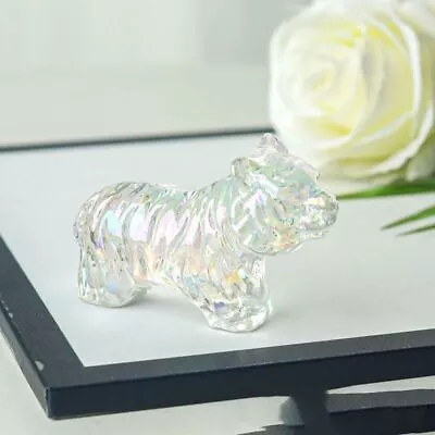 Buy Crystal Crystal Tiger Ornament Colorful Beautiful Glass Ornaments  Home • 9.38£