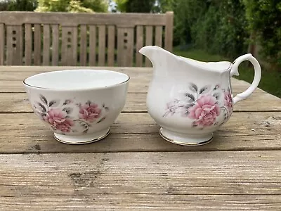 Buy Vintage Duchess Bone China Tea Set Pink Roses Jug And Bowl • 9.99£