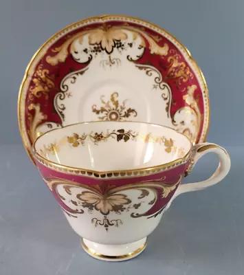 Buy RIDGWAY Porcelain Teacup And Saucer, Pattern 5 1789  Mid 19th Century. • 35£