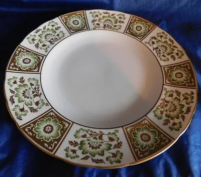 Buy Royal Crown Derby English Bone China GREEN DERBY PANEL DINNER PLATE 10.5  A.1237 • 53.07£
