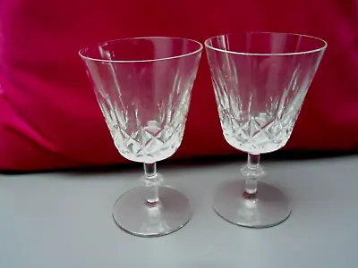 Buy Matching Pair Of Edinburgh Crystal Wine Glasses - Ed19 Pattern • 8£