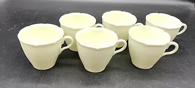 Buy 6 Vintage Royal Doulton Cream Bone China Small Cups • 10.45£