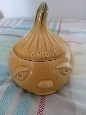 Buy 🐞Vintage Onions Face Pot🐞 • 7.50£