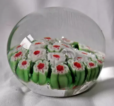 Buy Millefiori Glass Paperweight Small And Cute • 8£