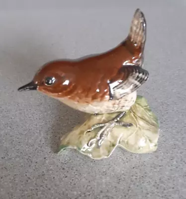 Buy Beswick Pottery - Hand Painted Wren Bird Figure 983 • 9.99£