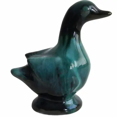 Buy Blue Mountain Pottery BMP Duck Figurine 4 1/2  Green Canada • 14.30£