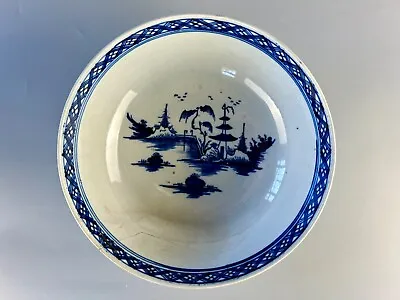 Buy A Pearlware Chinoserie Painted Punchbowl C.1780-95-probably Staffordshire • 95£