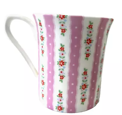 Buy Cath Kidston Fine Bone China Mug   Exclusively By Queens  Pink Floral • 7.99£