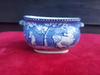 Buy Antique Blue & White Small Pearlware Toureen/bowl, Ex Grant-Davidson Collection • 15£