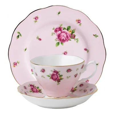 Buy Royal Albert Miranda Kerr Friendship 3pc Tea Set 1056233.new In Box • 66£