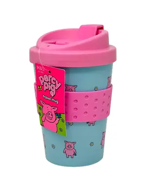 Buy M&S Percy Pig Travel Mug Cup Marks And Spencer Percy Pig Special • 11.90£