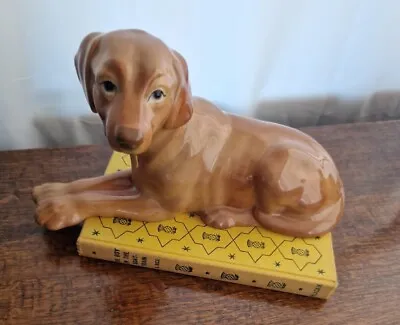 Buy Szeiler Golden Labrador Dog 9.5 Inches Long! Figurine Ornament • 22£