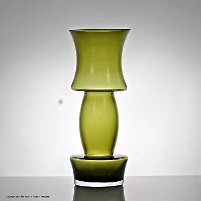 Buy Riihimaki Dumbbell Vase, Green • 75£