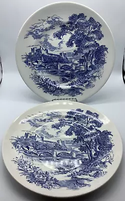 Buy Wedgwood & Co Ltd.  COUNTRYSIDE BLUE   England ~ Set Of 2~ Dinner Plates ~ 10  • 14.41£