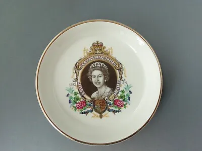 Buy Queen Elizabeth Silver Jubilee 1952-1977 Pin Tray Lord Nelson Pottery England  • 2£