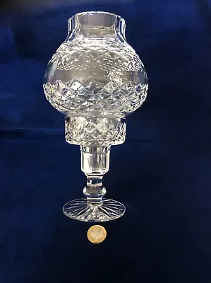 Buy Tyrone Vintage Irish Crystal Hurricane Globe Candlestick Holder Stamped Tyrone • 24£