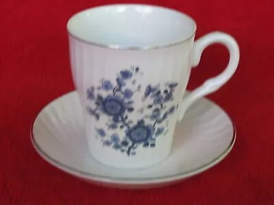 Buy C-30 Enoch Wedgewood English Royal Blue Ironstone Cup And Saucer Set • 5.78£