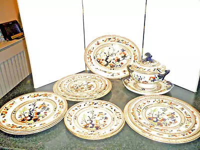 Buy Vintage Solian Ware Soho Pottery India Tree Part Dinner Set 14 Piece • 75£