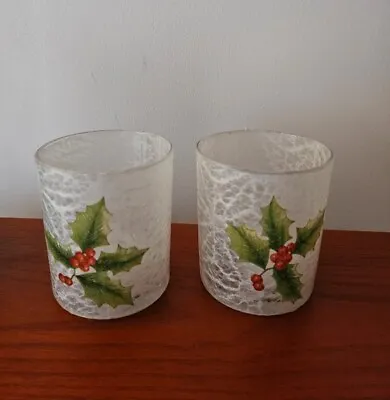 Buy Candle Holders Flower Multi Colour X2 • 8.58£
