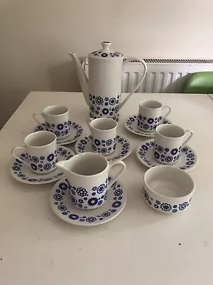 Buy Vintage Lord Nelson Pottery Serenade Coffee Set, Excel Cond • 10£