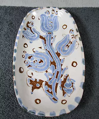 Buy Lovely Vintage Cotswold Pottery Blue White Glaze Studio Art Pottery Trinket Dish • 11.95£