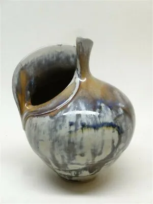 Buy Vintage Art Pottery Ceramic Glazed Vase Signed Dudley Hawaii  • 143.44£