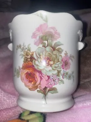 Buy Royal Winton Pottery Ironstone England Ceramic Floral Plant Pot Large • 5£