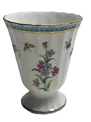 Buy Spode Bone China Trapnell Decorative Flower Vase ( L114), Vintage With Floral • 13.99£