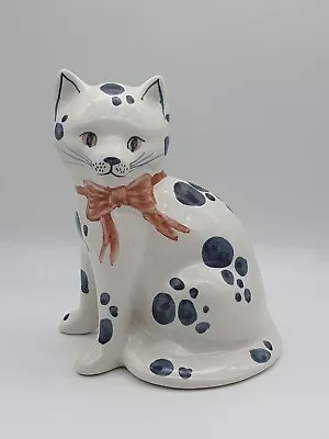 Buy Vintage Rye Pottery England Cat Figurine Hand Painted Excellent Condition • 34.99£