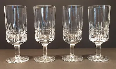 Buy Four Vintage Wedgwood Crystal Wwc3 Cut Crystal Port / Sherry Glasses  (3 Signed) • 9.99£