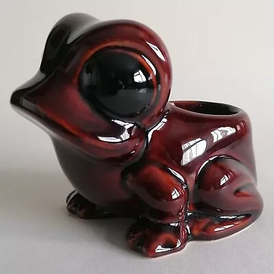 Buy Ceramic Frog Shape Planter Vase Denmead Pottery Brown Ornament 6 L Birthday Gift • 16.95£