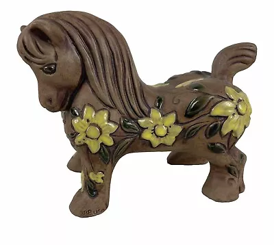 Buy Unmarked Mancioli? For Raymor 1960 Italian Majolica Pottery Horse Sculpture • 94.32£