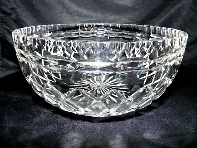 Buy Tudor Crystal Cut Glass Fruit Bowl • 9.95£