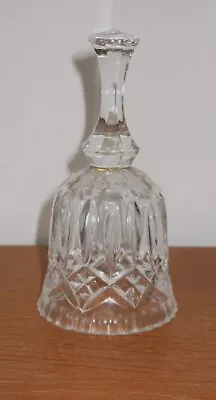 Buy A Pretty Clear Cut Glass Bell Shaped Ornament • 1.20£