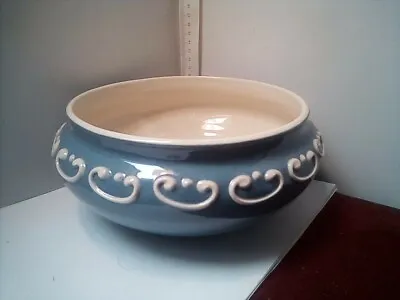 Buy Brannam Devon Pottery Royal Barum Ware Pipe Lined Dish Green Glaze • 15£