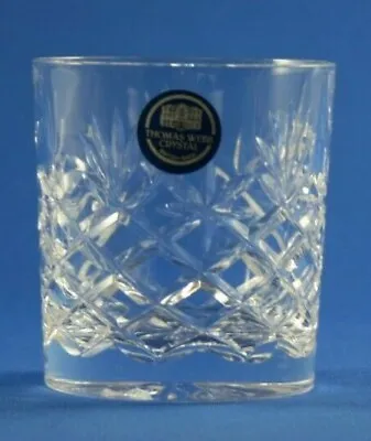 Buy THOMAS WEBB CRYSTAL - BURLINGTON - 6oz  WHISKY GLASS 7.6cm UNUSED NEW CONDITION • 15£
