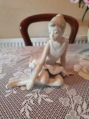 Buy Lladro NAO  Seated Ballet  Home Office Collectible Porcelain Decor Figurine • 35£