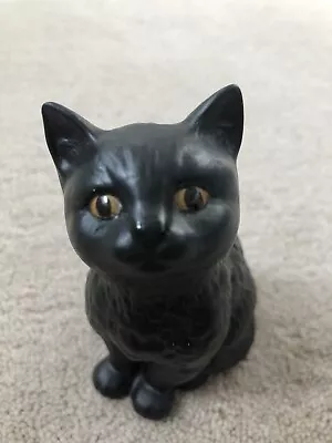 Buy Vintage Beswick Kitten Cat Figurine - Black Matt Finish Collectible Cat Figurine • 29.99£