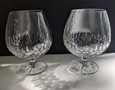 Buy Set Of 2 Galway Rathmore Crystal Brandy Snifters Glasses Goblets 5.25  Pair • 57.64£
