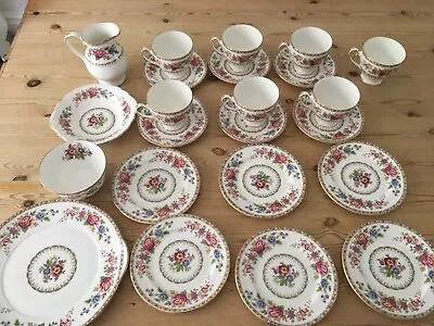 Buy Vintage Royal Grafton MALVERN  Tea Cups & Saucers & Plates - Fine Bone China • 50£