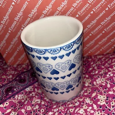 Buy Emma Bridgewater - Blue Sampler - Medium Vase BNIB • 15£