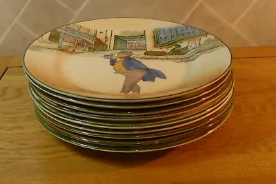 Buy Royal Doulton Dickens Ware Selection Of 7½  Plates In Various Designs • 6£