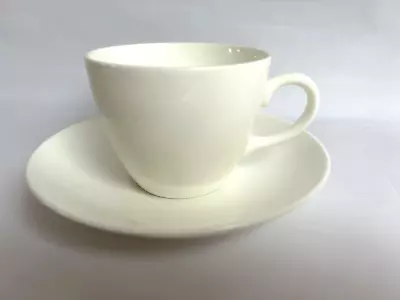 Buy WEDGWOOD White Bone China Coffee Tea Cup And Saucer Made In England • 14.98£