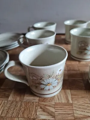Buy Royal Doulton Lambethware Florinda Pattern Tea Cups And Saucers Set Of 6 • 5£