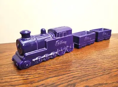 Buy Wade Cadbury Train Money Box, Piggy Bank, Purple Locomotive • 40£