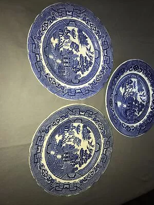 Buy Willow Ware Plates • 66.59£
